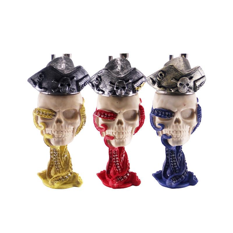 Skull Resin Bong Halloween Hookah