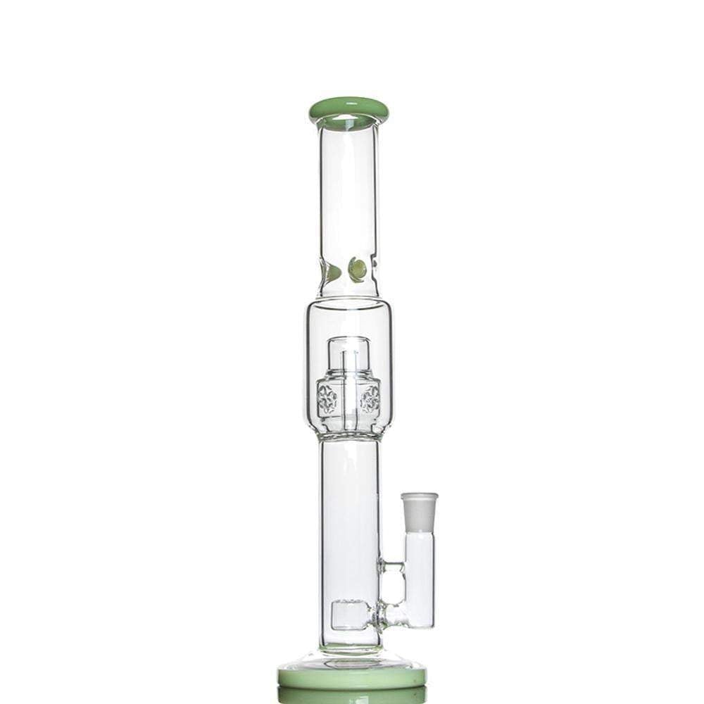 16 inch Glass Bong with Flower of Life perc to Matrix perc 18.8mm