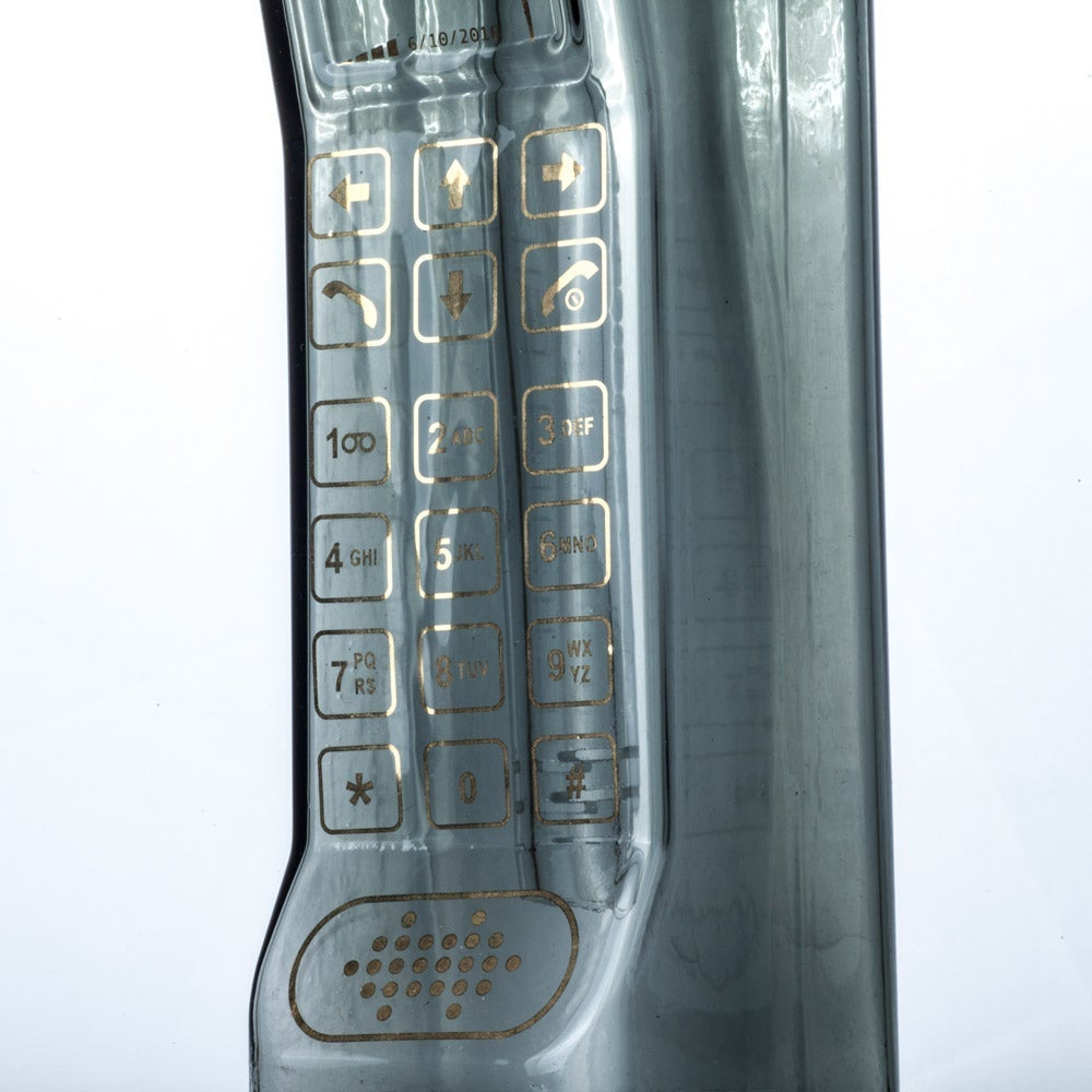 80s Cell Phone Retro Glass Bong (Random Color)