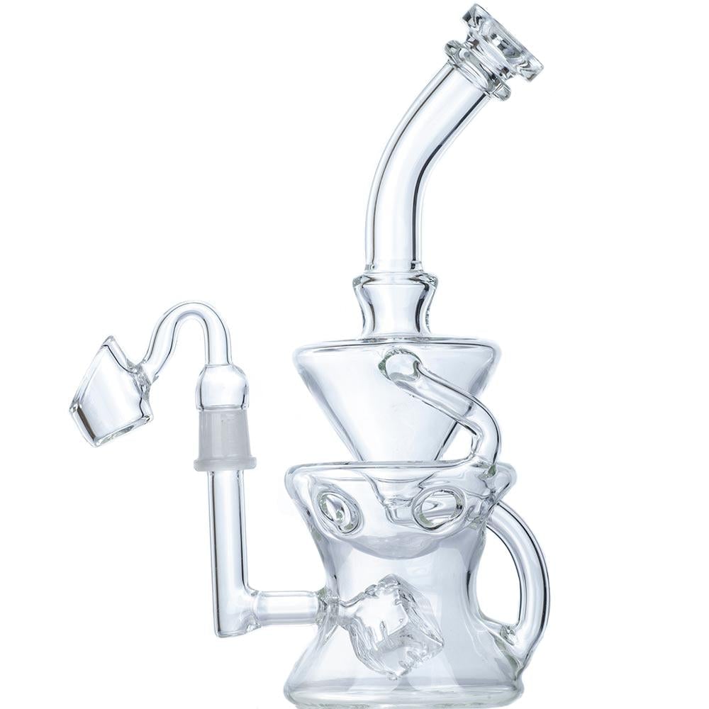 Swiss Perc Heady Dab Rig Set w/ Quartz Banger Carb Cap