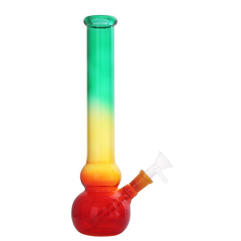 6 Gradient Gourd Glass Bong