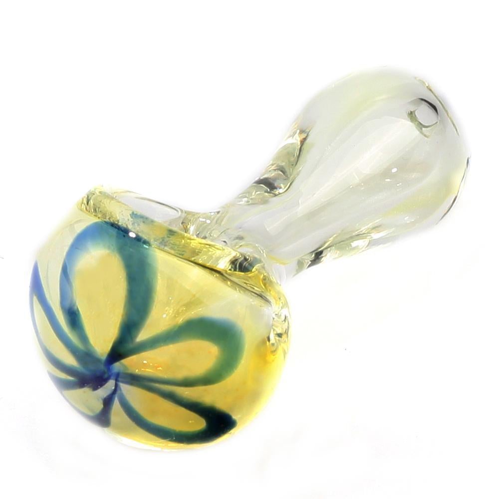 Handmade Nano Pipe w/ Milli Scheme Blue Spiral Pipe Set