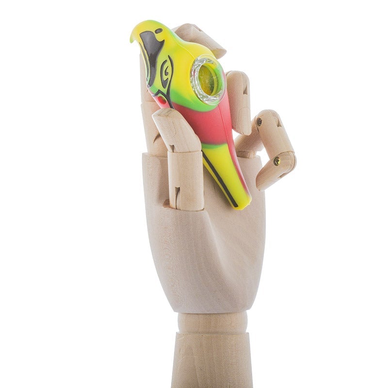 Silicone Seahawks Hand Pipe (Random Color)