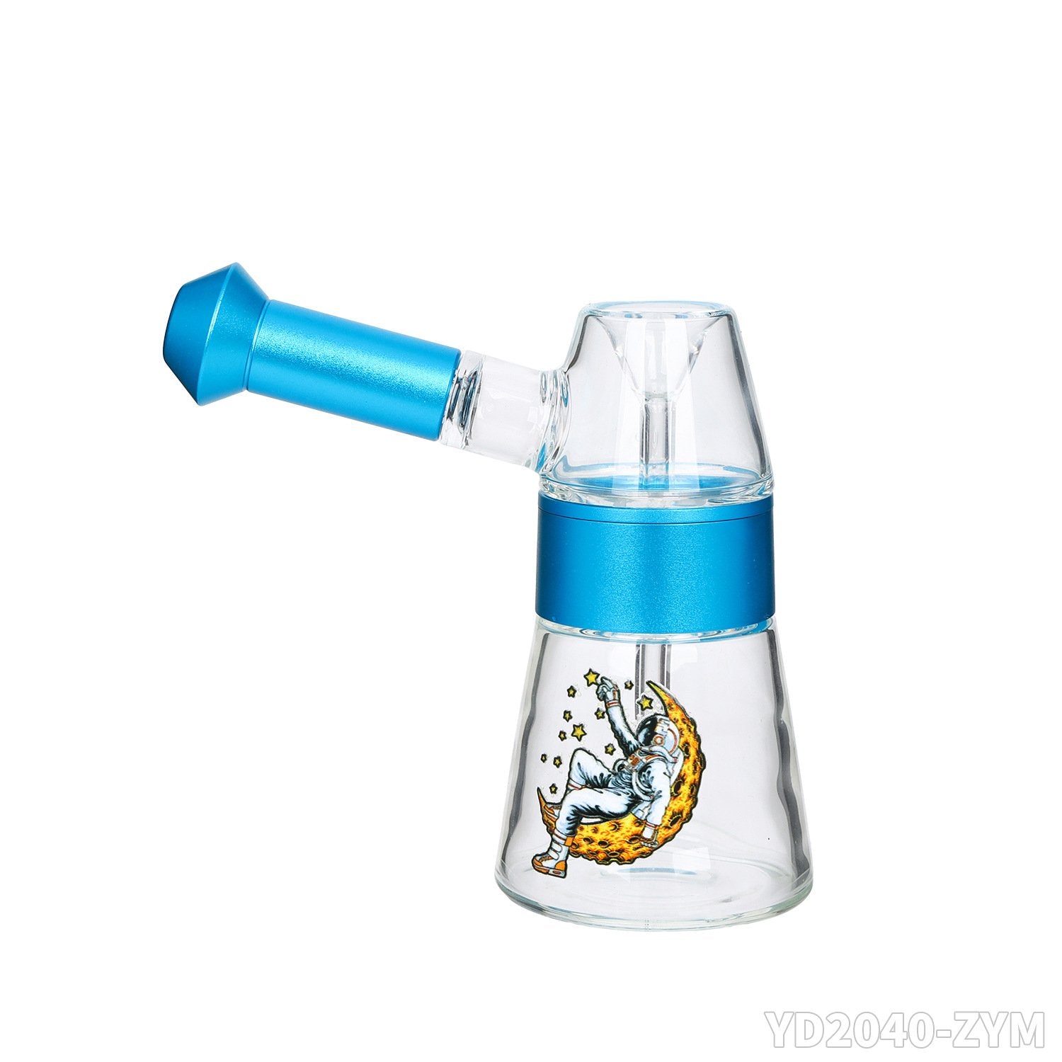 3.94“ Mini Glass Beaker Bong with Gift Box