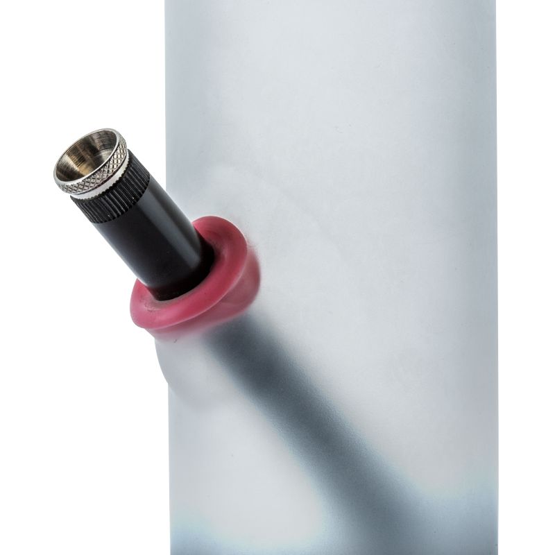 8 Frosted Glass Bottle Bong