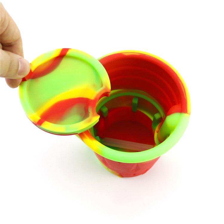 5 Mini Silicone Cup Bong