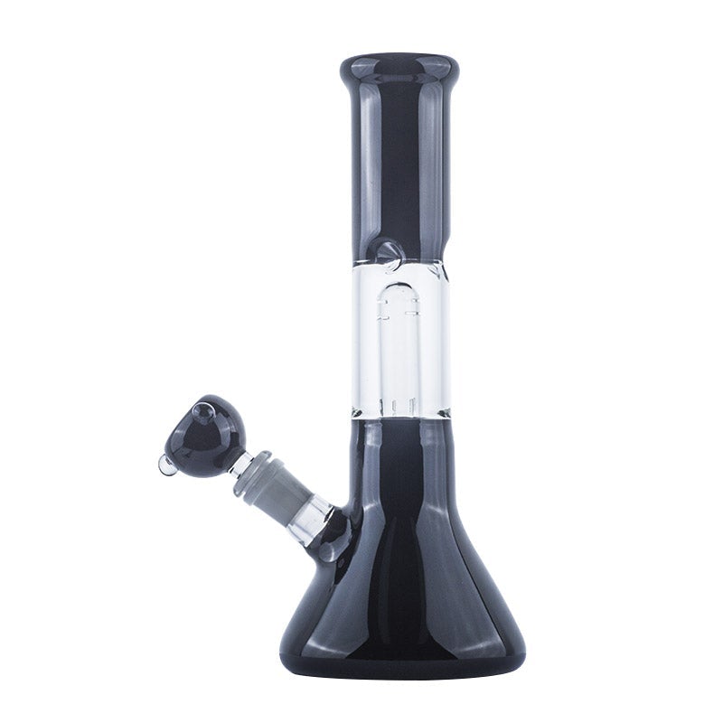 11 Black Glass Beaker Bong