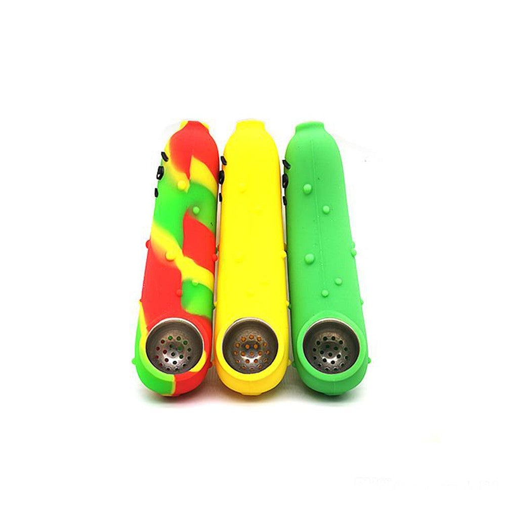 Banana Silicone Tobacco Pipe - PuffingBird AU