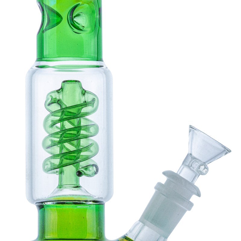 11 Spiral Perc Glass Beaker Bong