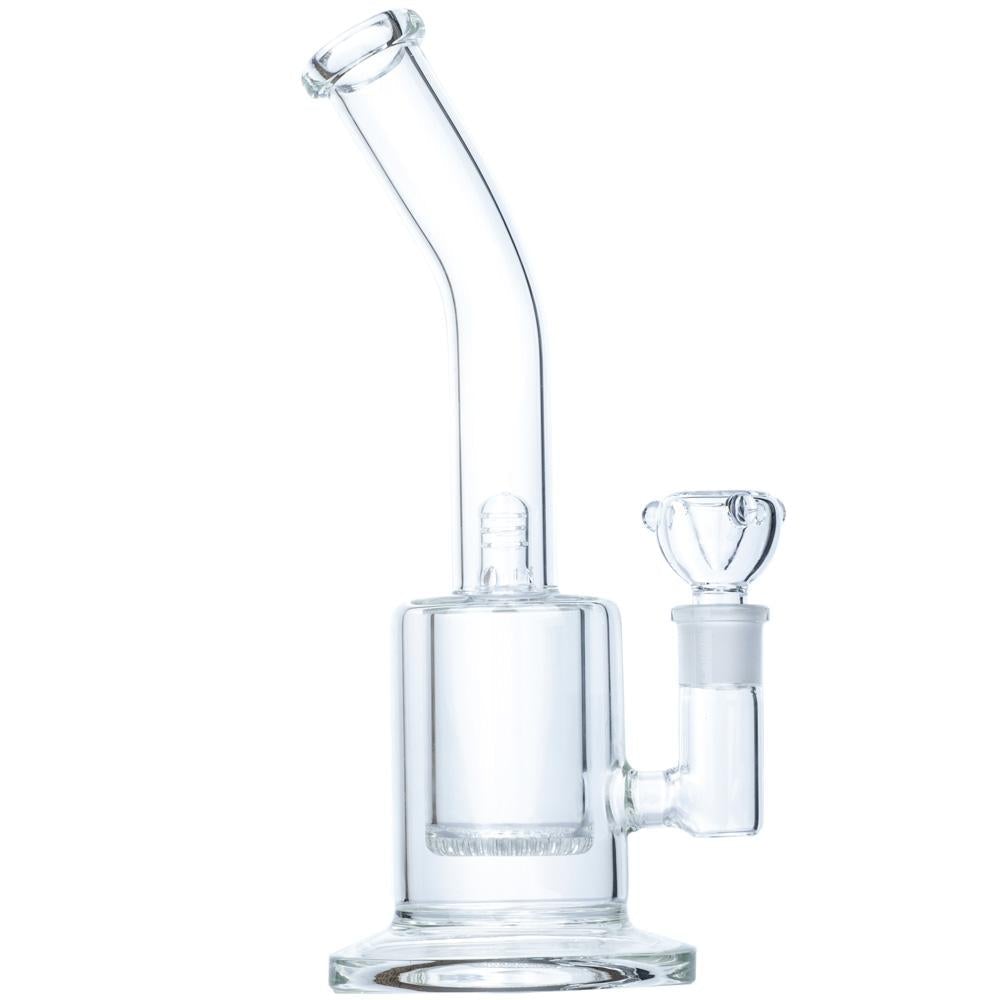 Honeycomb Glass Bong Set w/ Quartz Banger and Carb Cap