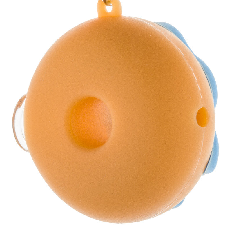 Silicone Keychain Donut Pipe (Random Color)