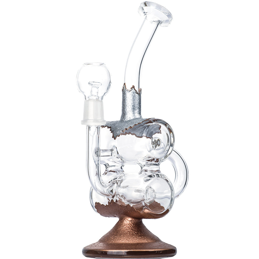 Enail Dab Kit W/ Double Chamber Recycler Dab Rig Bundle