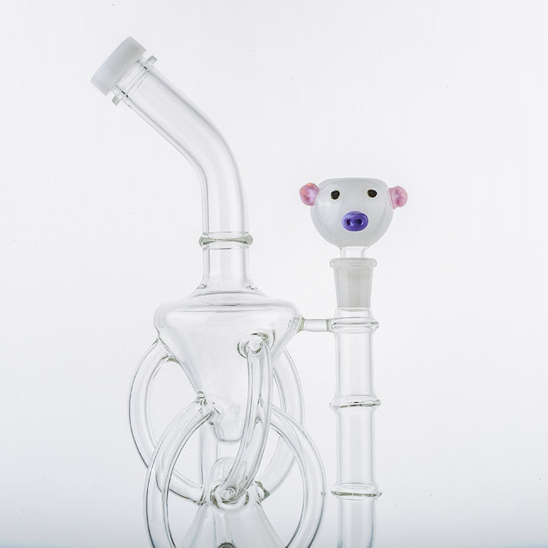 14mm Male Funny Pig Bong Bowl
