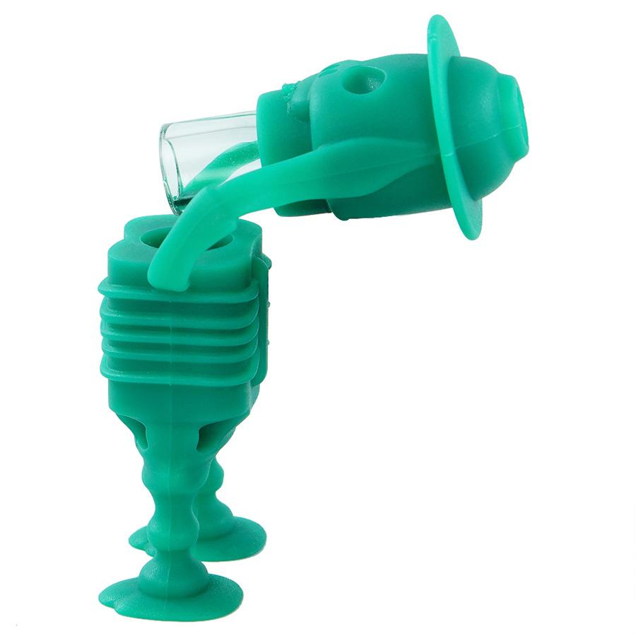 3 Zombie Silicone Smoking Pipe