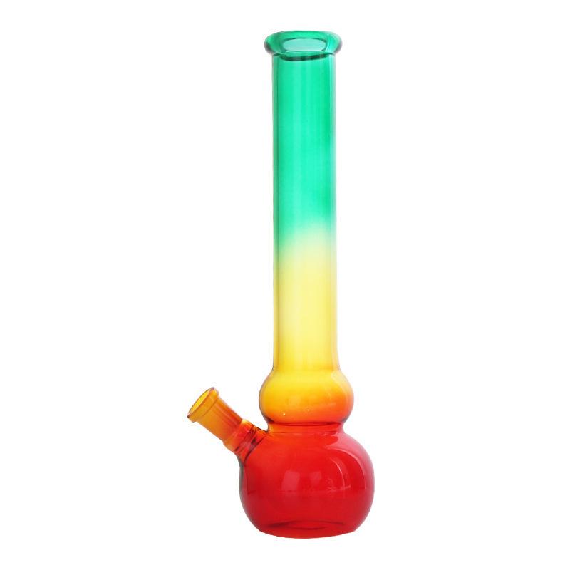 6 Gradient Gourd Glass Bong