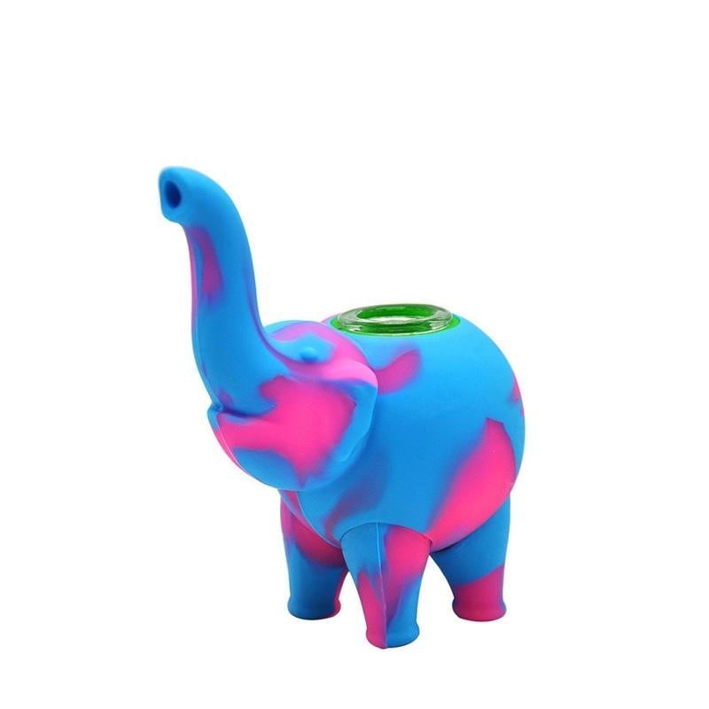 Elephant Silicone Weed Bowl / Dab Pipe