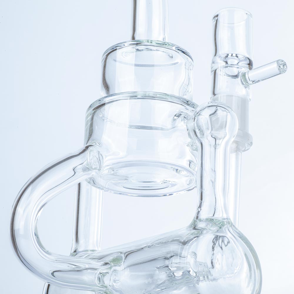 9 Heady Recycler Wax Rig