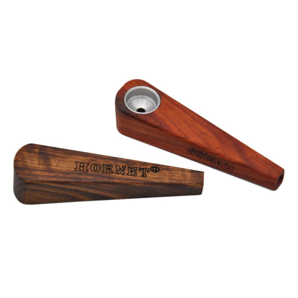 Briar Wooden Portable Pipe ( Random Color )