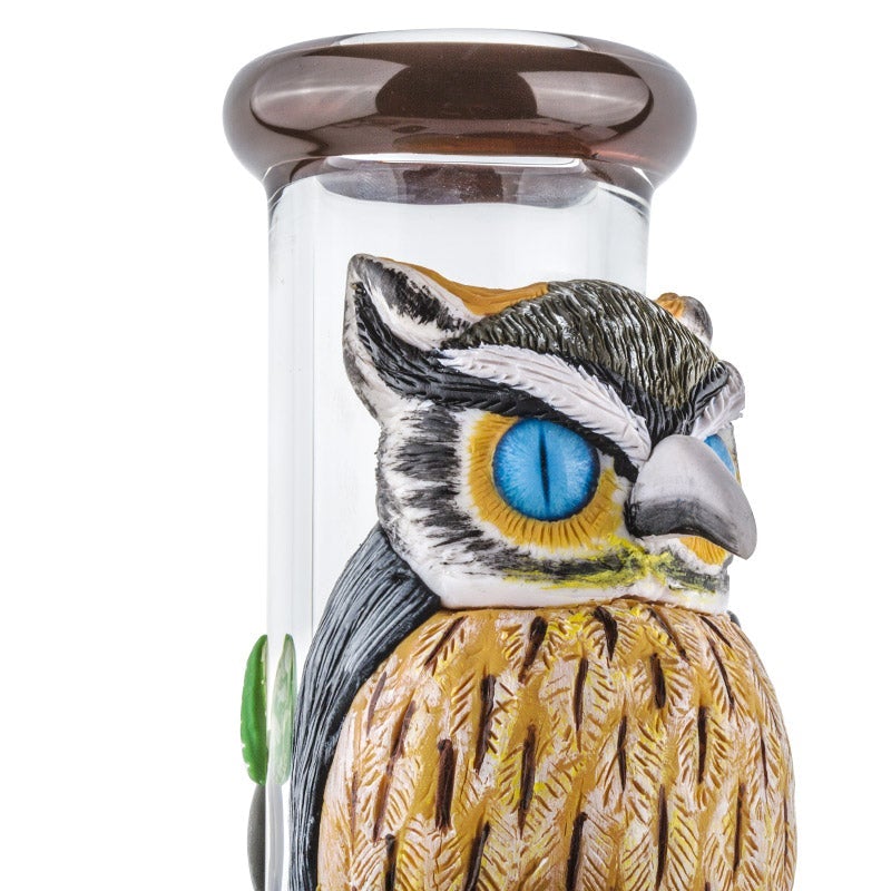 13 Owl Theme Beaker Bong
