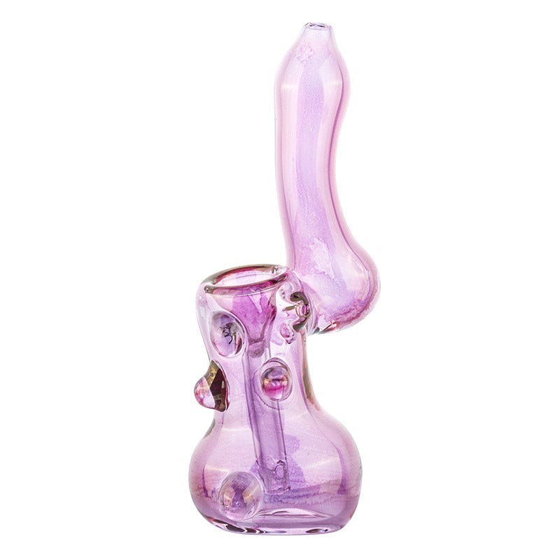 Violet Glass Sherlock Bubbler