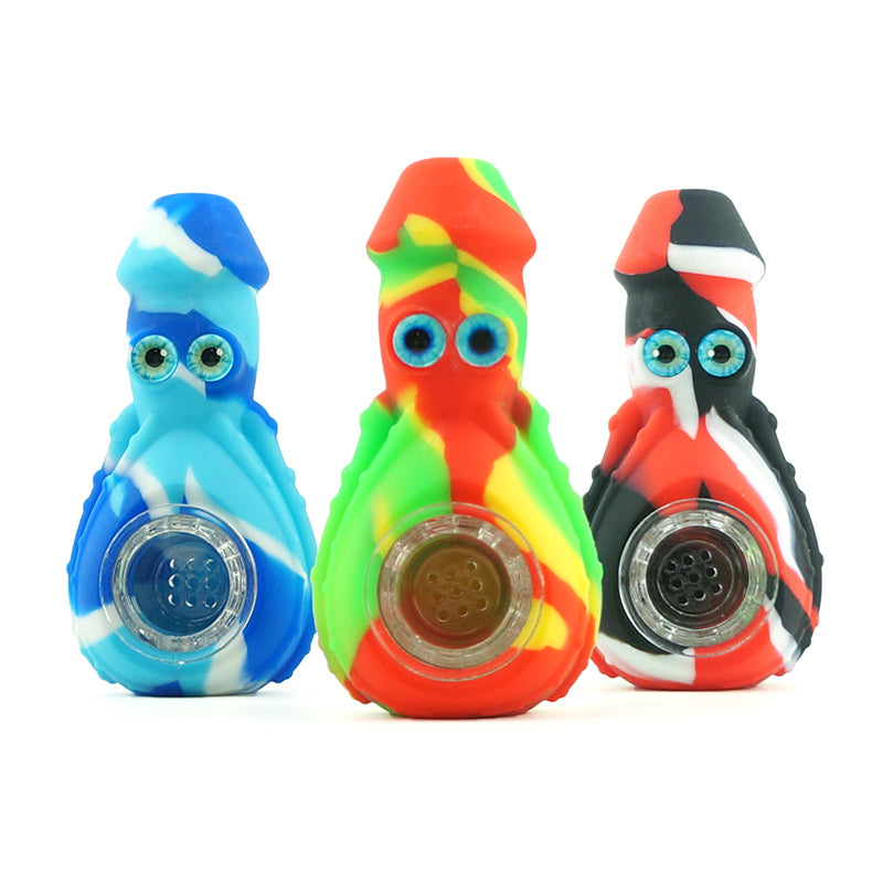 Octopus Silicone Nectar Collector Pipe
