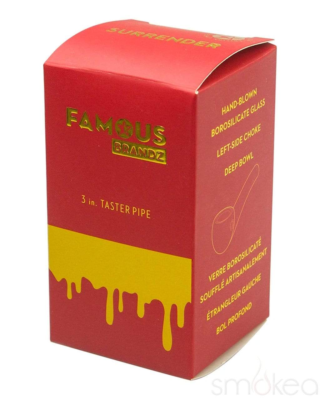 Famous Designs Surrender Taster Hand Pipe