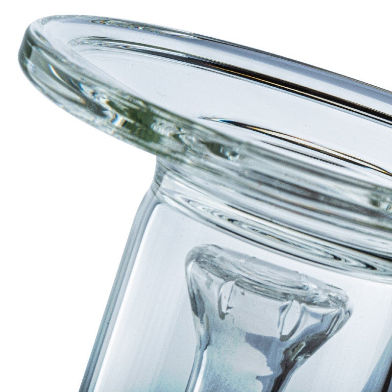 7 Transparent Bong with Detachable Neck