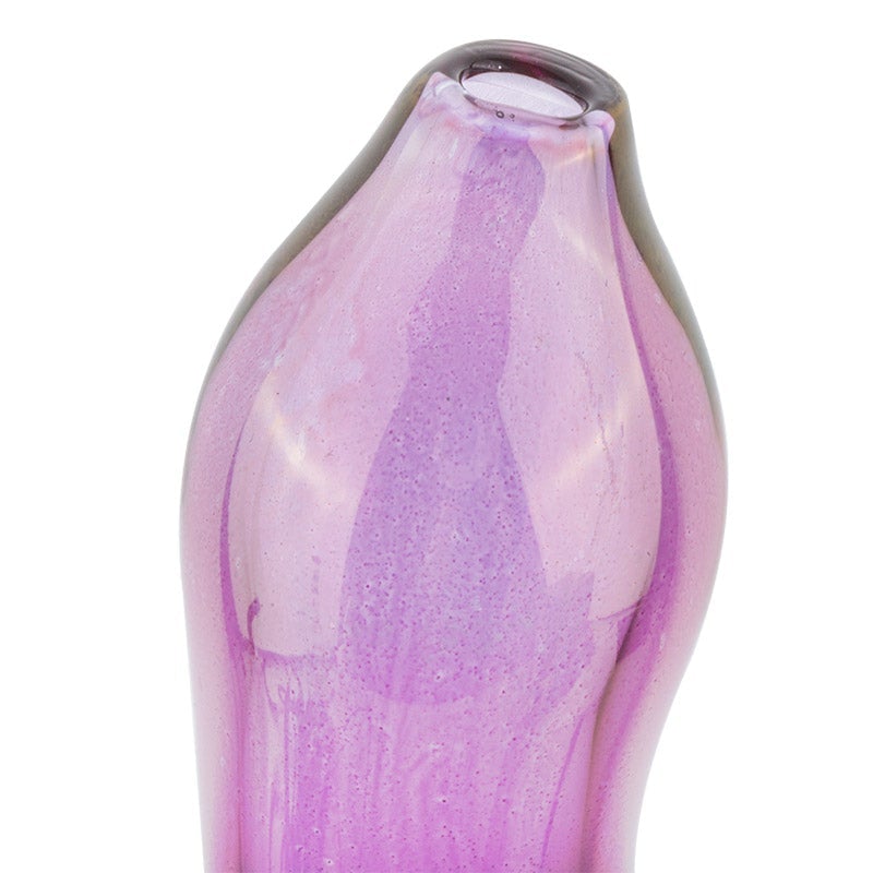 Violet Glass Sherlock Bubbler