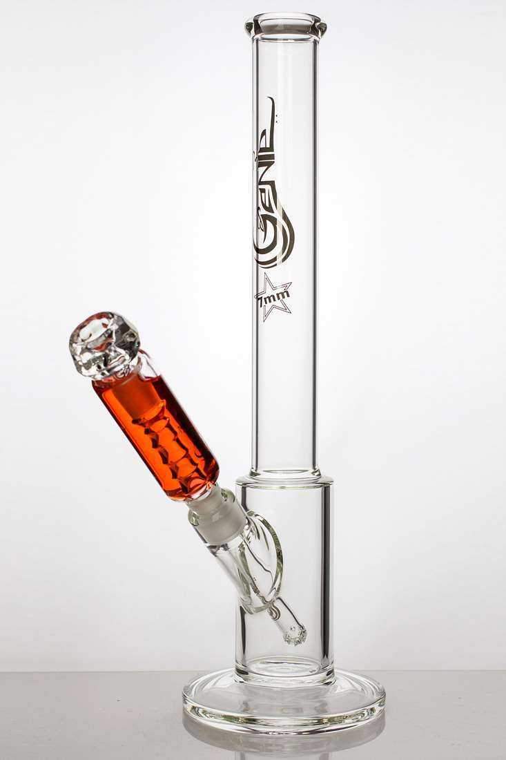 17 GENIE thick glass bong with liquid cooling freezer