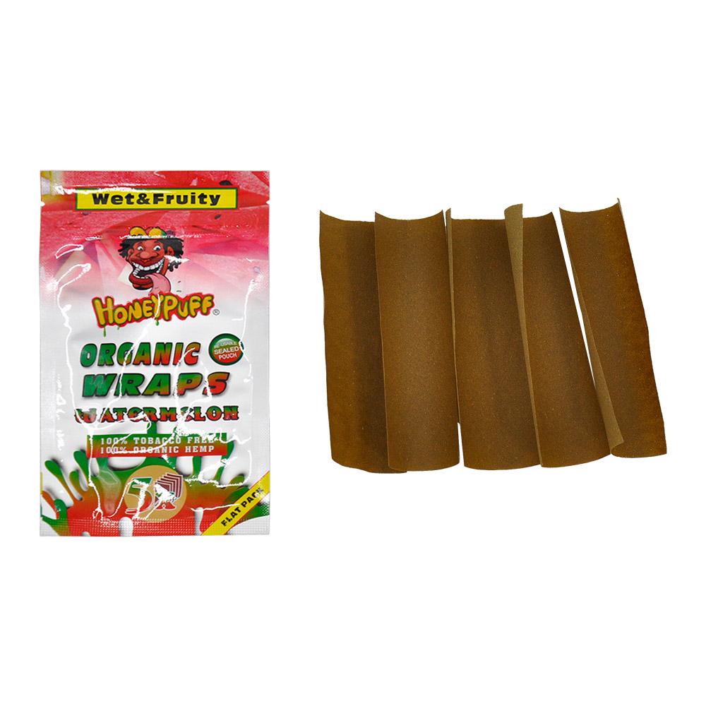 HoneyPuff Watermelon Organic Rolling Papers - 50 Packs
