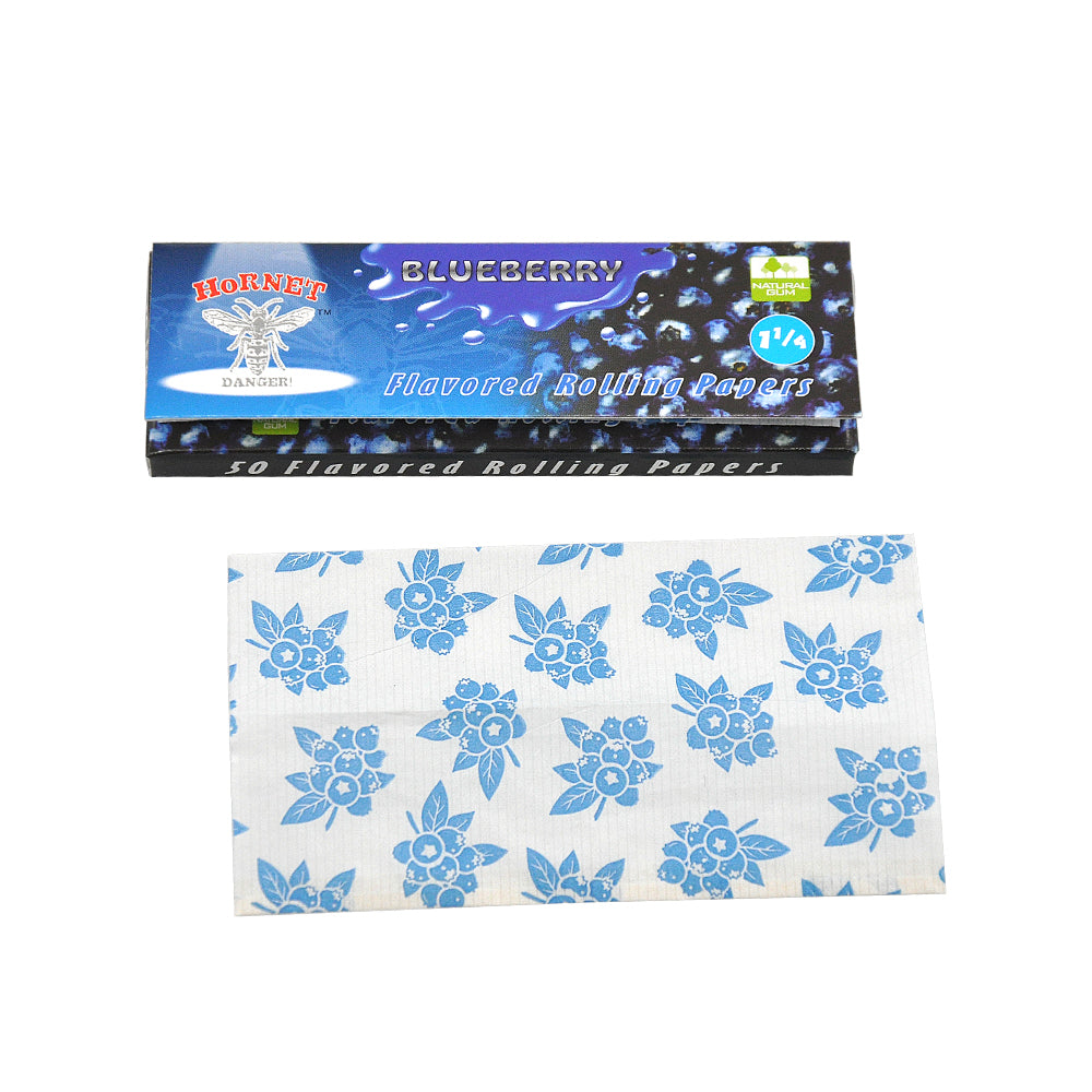 Hornet Blueberry Flavored Rolling Paper 5 Booklets