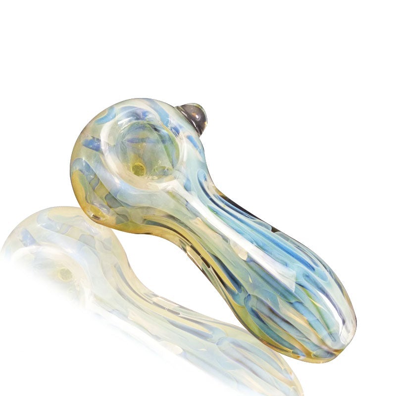 Glass Spoon Tobacco Pipe - PuffingBird AU