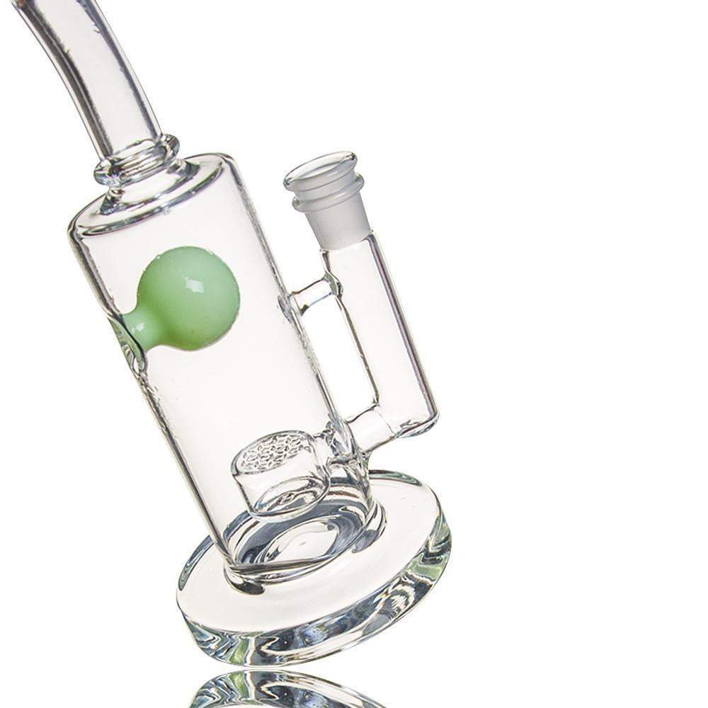 9.8 inch Dab Rig with Flower of Life perc to Splash Guard 14.5mm