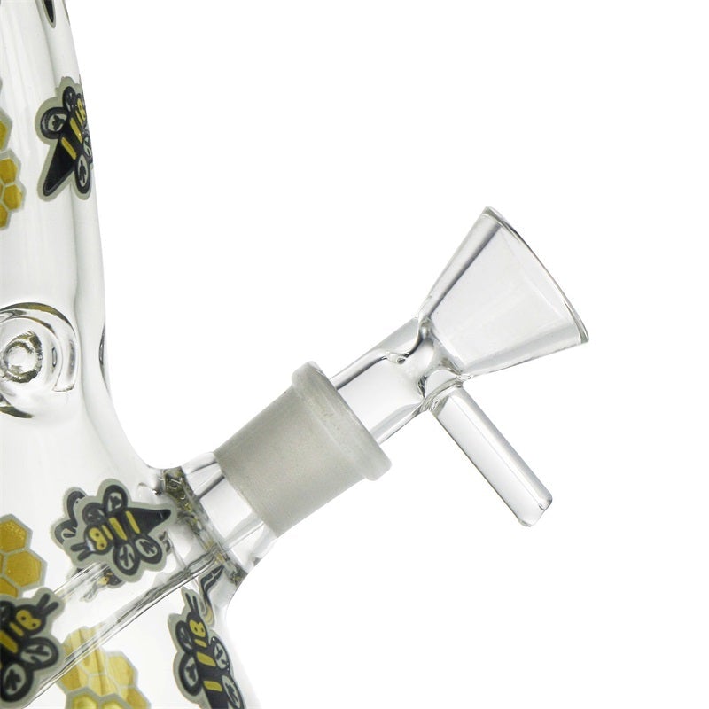 8 Glow-In-The-Dark Honeybee Beaker Bong