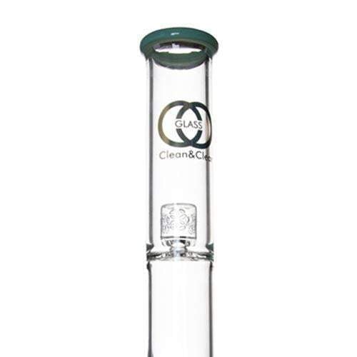 16 inch Glass Bong with Flower of Life perc and SOL splash guard 18.8mm