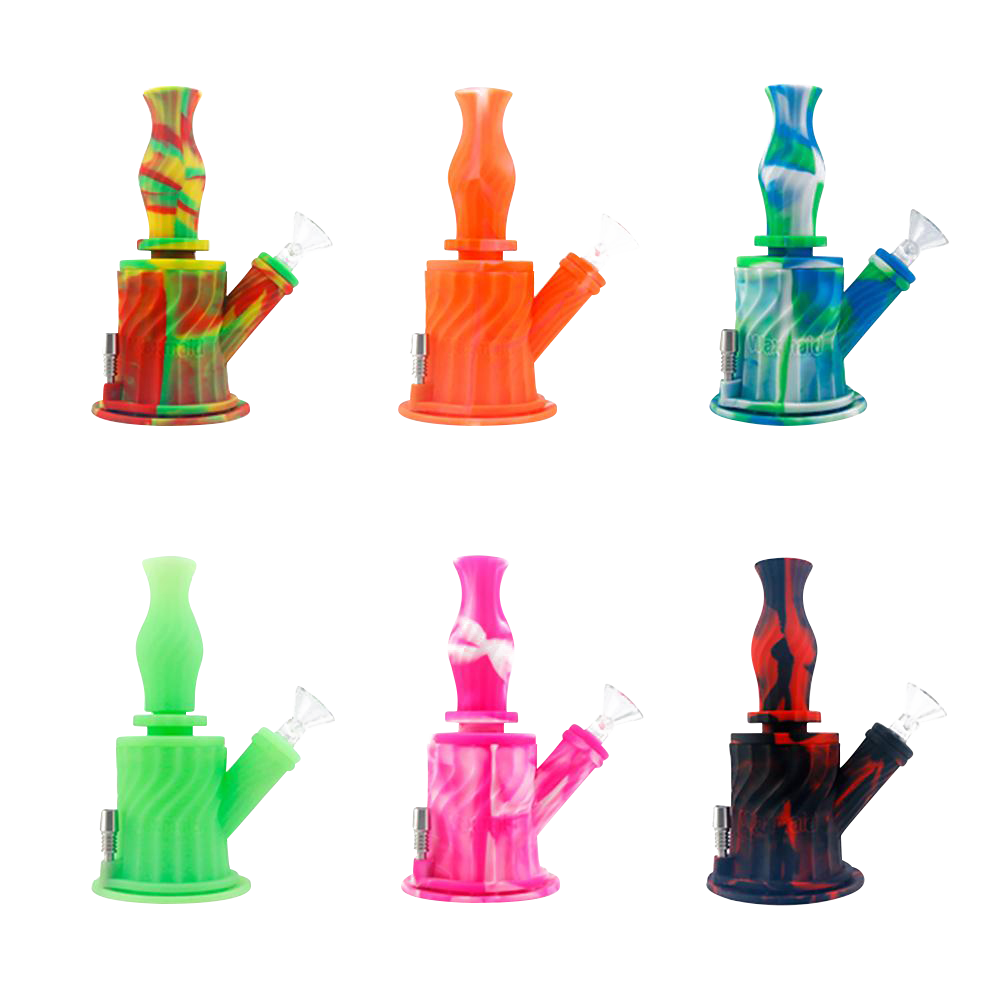 3-in-1 Silicone Multifunction Water Pipe (Random Color)
