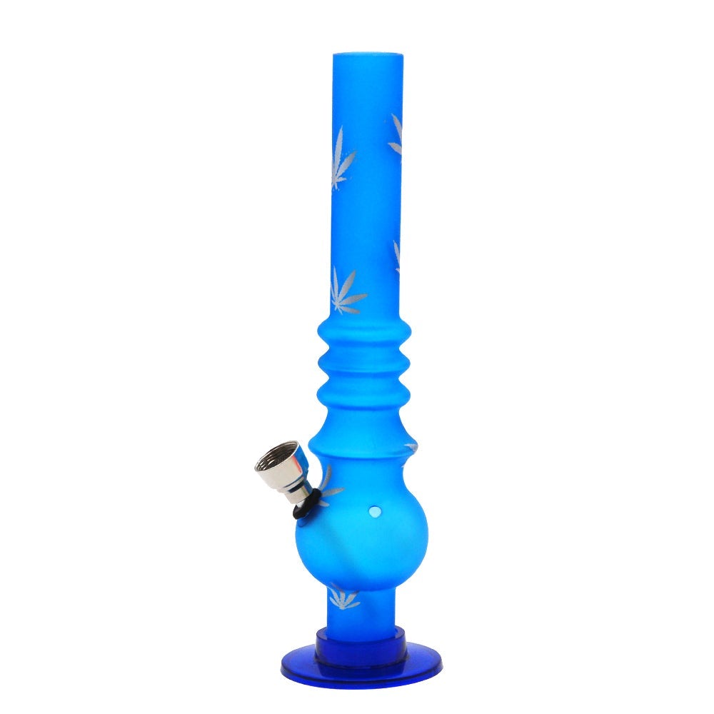8 Marijuana/Weed Print Acrylic Bong(Random Color)