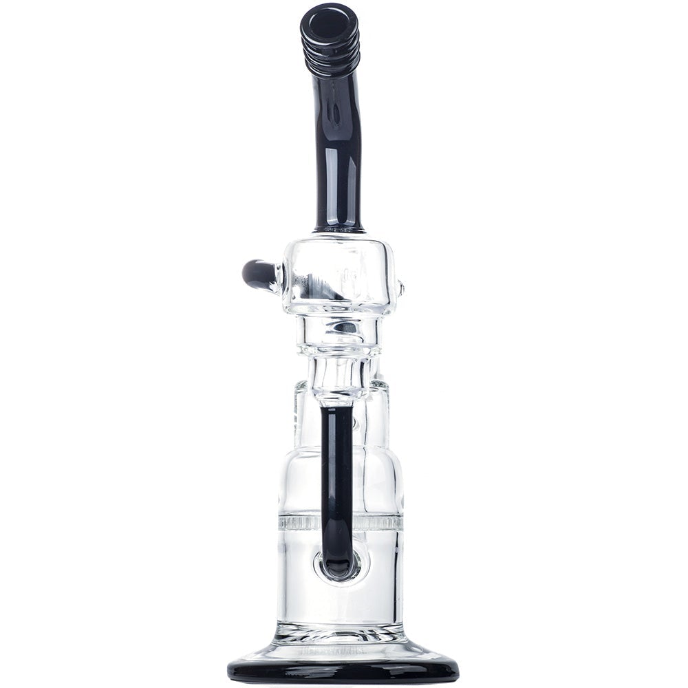 Recycler Double Chamber Glass Bong