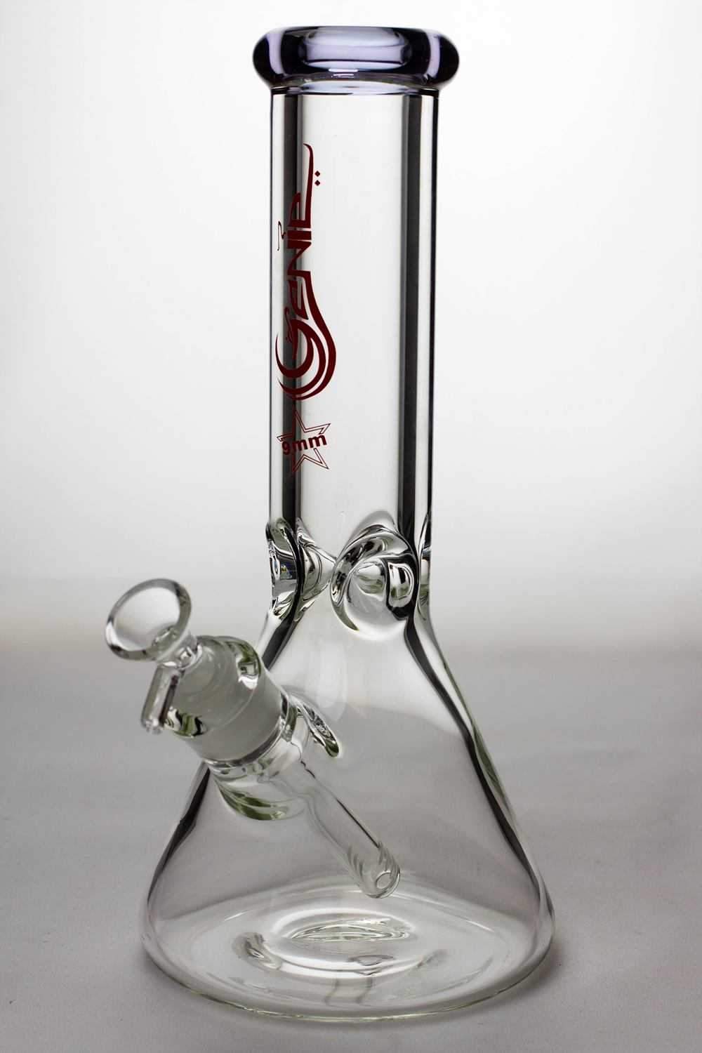 12 genie 9 mm Classic beaker glass water bong
