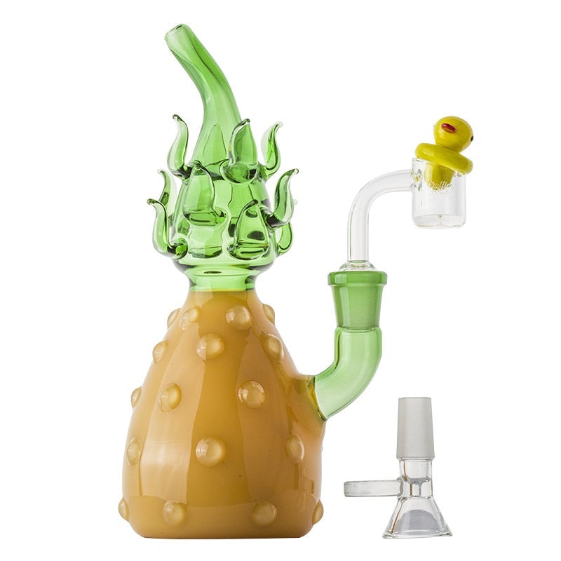 Heady Glass Pineapple Theme Bong Set