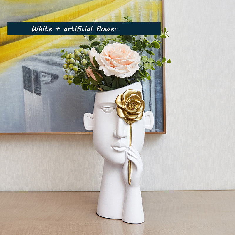 Light Luxury Vase Decoration Art
