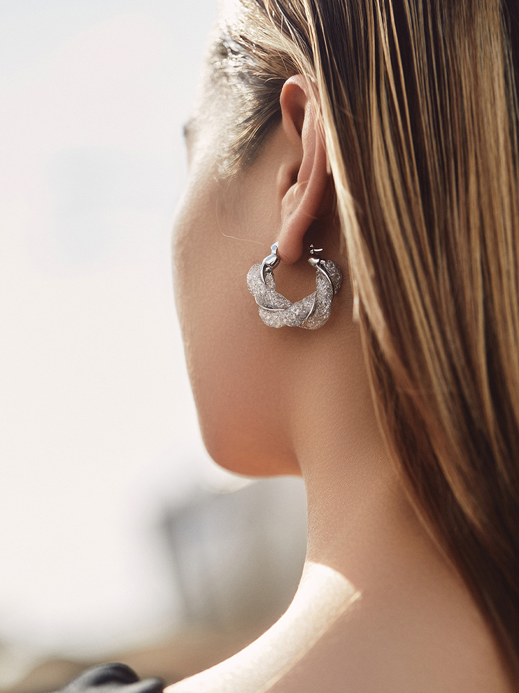 Oversized Twisted Earrings