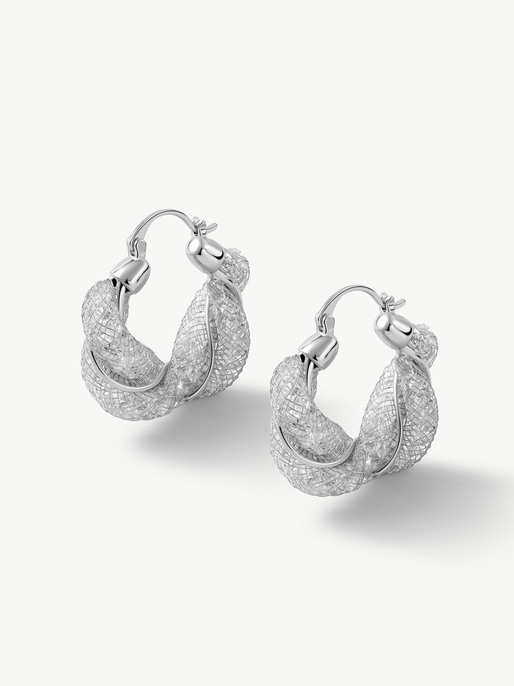 Oversized Twisted Earrings