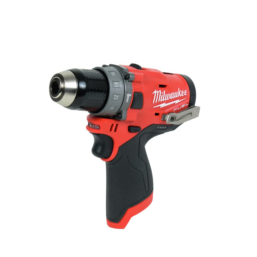 Milwaukee Electric Tools 2598-22 M12 Fuel 2 Pc Kit- 12 Hammer Drill & 14 Impact