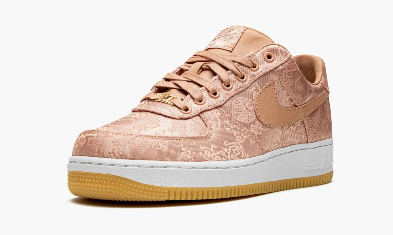 NIKE AIR FORCE 1 PRM CLOT Rose Gold Silk - beetsneakers