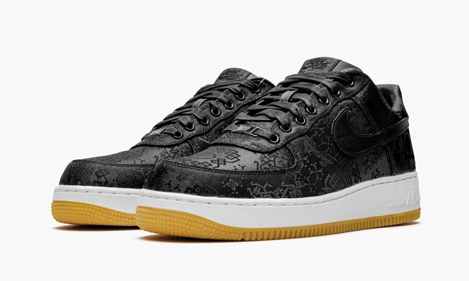 NIKE AIR FORCE 1 07 CLOT x Fragment Black Silk - beetsneakers