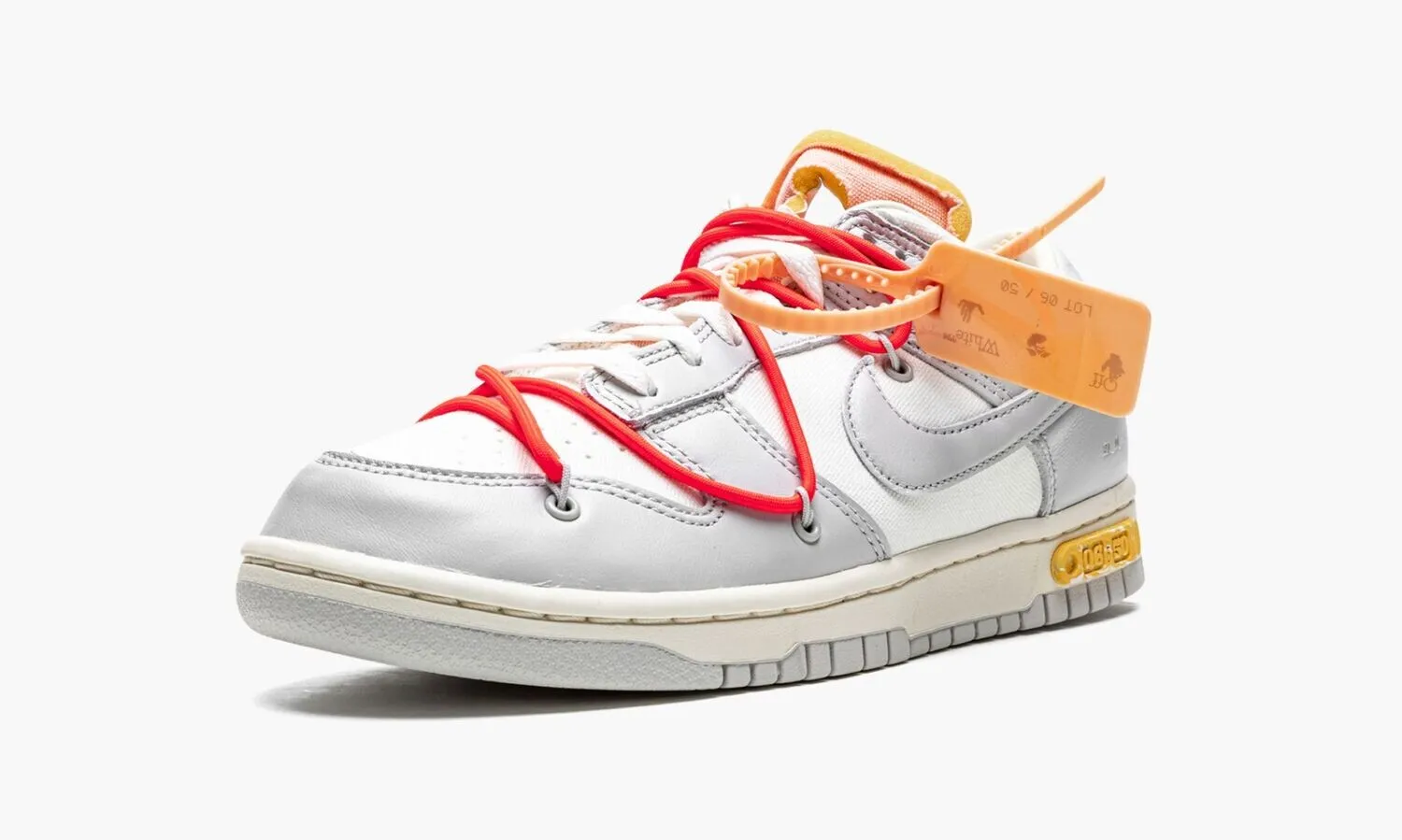 NIKE DUNK LOW Off White Lot 6 - beetsneakers