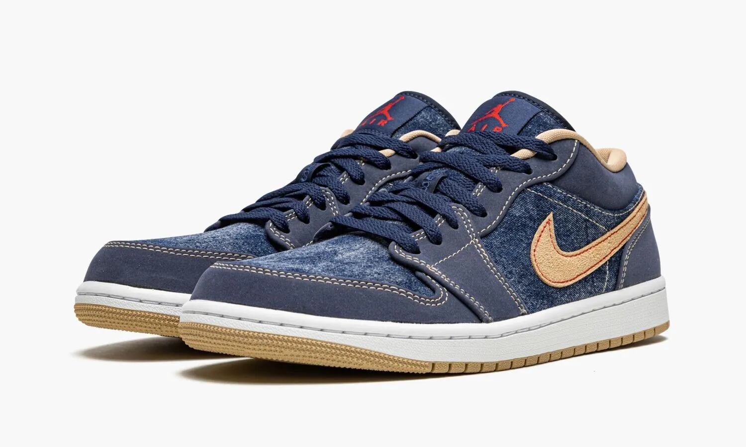JORDAN 1 LOW SE Denim - beetsneakers