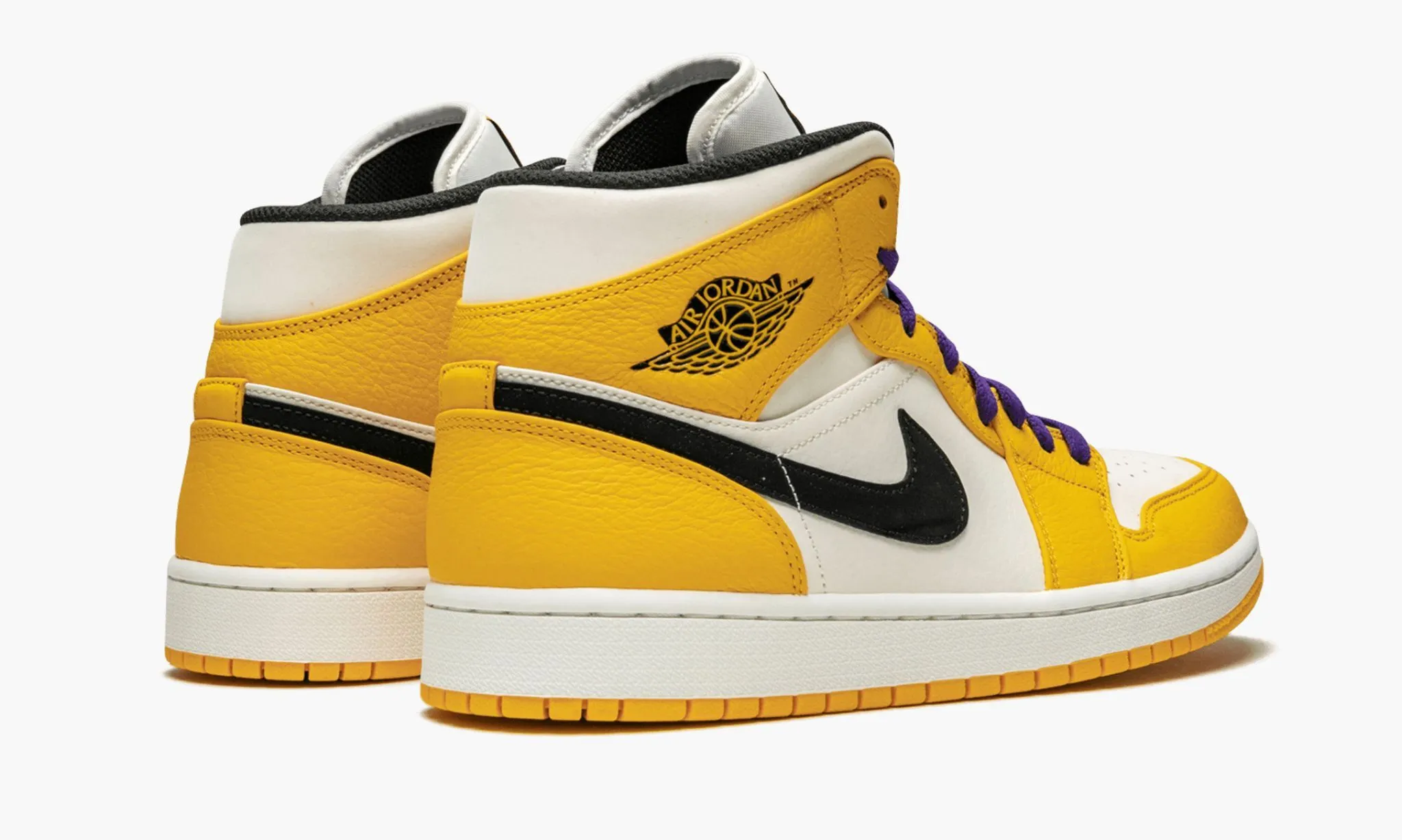 JORDAN 1 MID SE Lakers - beetsneakers