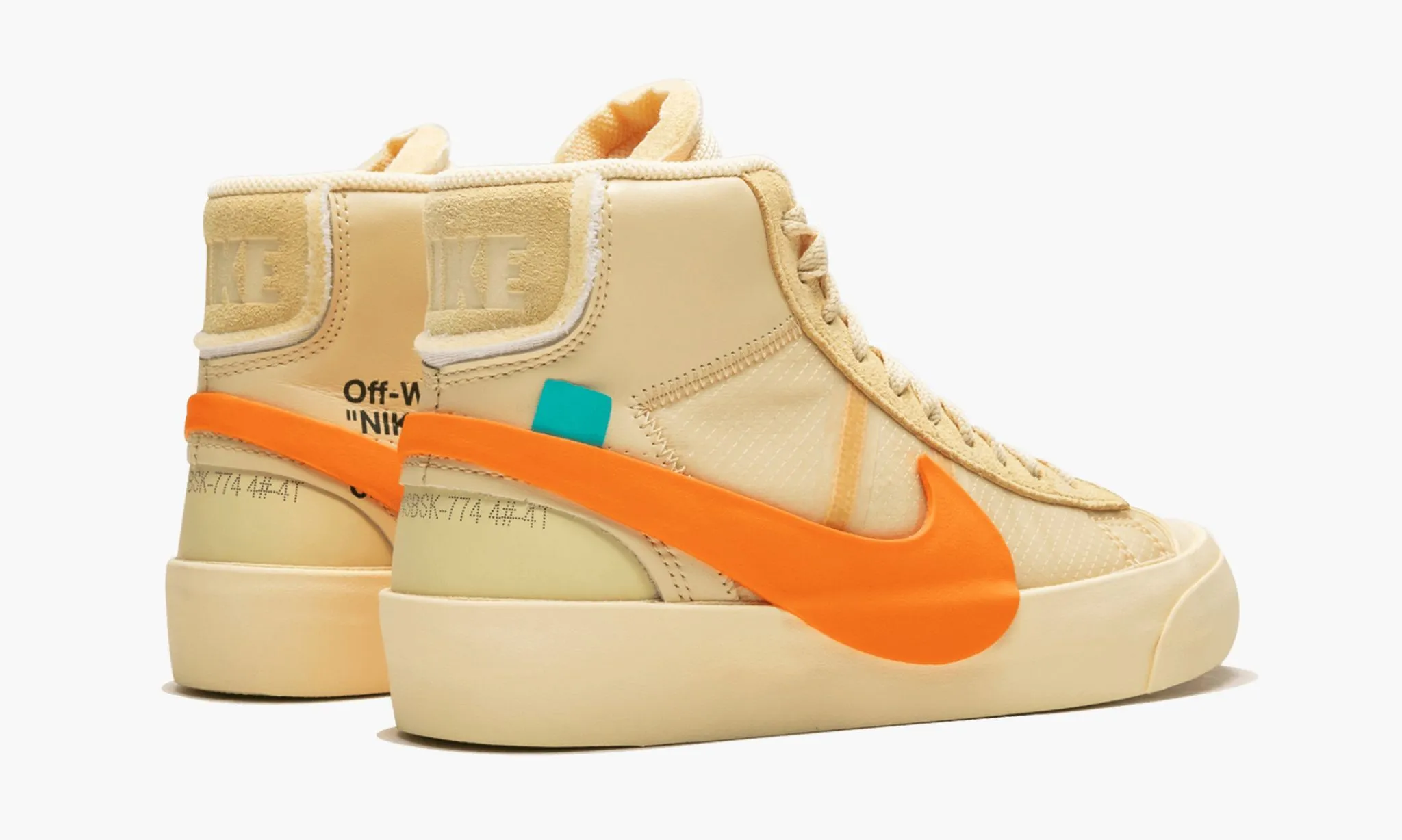 NIKE BLAZER MID Off White All Hallows Eve - beetsneakers